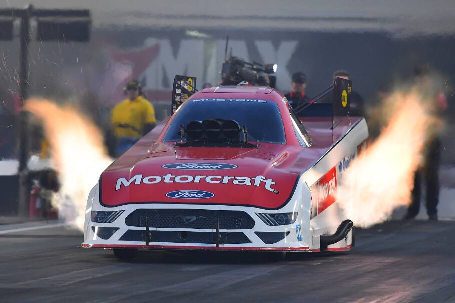 Bob Tasca III was knocked out in the first round of eliminations. Bob Tasca III was knocked out in the first round of eliminations.